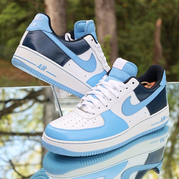 Nike Air Force 1 Low University Blue Custom - Picture 2 of 16